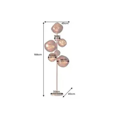 Invicta Lampa podłogowa LIQUID DIAMOND 170cm / 46023