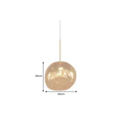Invicta Lampa wisząca LIQUID DIAMOND 20cm / 46014