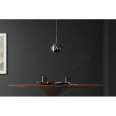 Invicta Lampa wisząca LIQUID DIAMOND 20cm szkło dymione / 46016