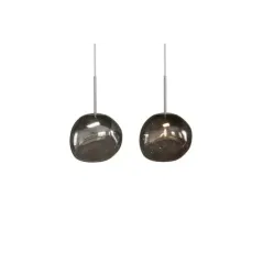 Invicta Lampa wisząca LIQUID DIAMOND 20cm szkło dymione / 46016