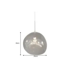 Invicta Lampa wisząca LIQUID DIAMOND 35cm / 46019
