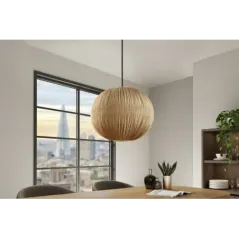 Invicta Lampa wisząca ORGANIC z naturalnego materiału 35cm  / 45843