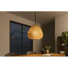 Invicta Lampa wisząca ORGANIC z naturalnego materiału 30cm / 46413