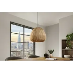 Invicta Lampa wisząca ORGANIC z naturalnego materiału 30cm / 46413