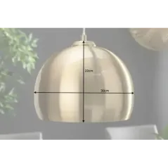 Invicta Lampa wisząca GOLDEN BALL 30cm / 39439