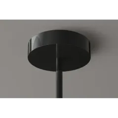 Invicta Lampa wisząca LIQUID DIAMOND 5 szklanych kloszy w kolorze szarym / 46021