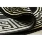 Dywan Grecki wzór Versace czarny / złoty Ø 120cm Dywan Grecki wzór Versace czarny / złoty Ø 120cm
