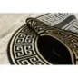Dywan Grecki wzór Versace czarny / złoty Ø 120cm Dywan Grecki wzór Versace czarny / złoty Ø 120cm