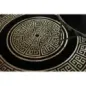 Dywan Grecki wzór Versace czarny / złoty Ø 150cm Dywan Grecki wzór Versace czarny / złoty Ø 150cm