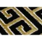 Dywan Grecki wzór Versace czarny / złoty Ø 150cm Dywan Grecki wzór Versace czarny / złoty Ø 150cm