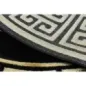 Dywan Grecki wzór Versace czarny / złoty Ø 150cm Dywan Grecki wzór Versace czarny / złoty Ø 150cm