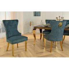 Invicta Krzesło CASTLE z uchwytem w kształcie głowy lwa / 46147