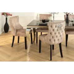 Invicta Krzesło CASTLE DELUXE z uchwytem w kształcie głowy lwa 50cm / 45734