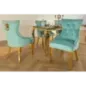 Invicta Krzesło CASTLE DELUXE z uchwytem w kształcie głowy lwa 50cm / 45845
