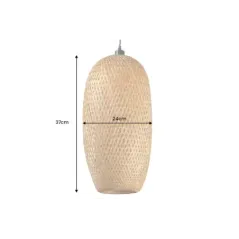 Invicta Lampa wisząca ORGANIC LIVING bambus naturalny  40cm / 40585