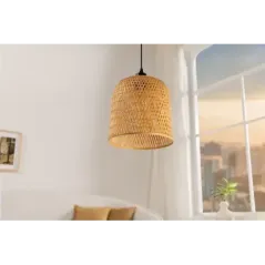 Invicta Lampa wisząca ORGANIC LIVING bambus naturalny  25cm / 40582