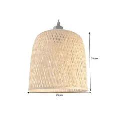 Invicta Lampa wisząca ORGANIC LIVING bambus naturalny  25cm / 40582