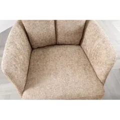 Invicta Krzesło obrotowe BIG GEORGE 360° z podłokietnikami 59cm / 44438