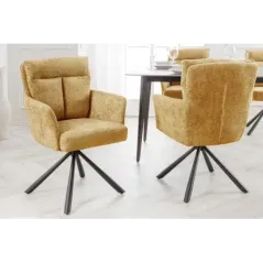 Invicta Krzesło obrotowe BIG GEORGE 360° z podłokietnikami 59cm / 44437