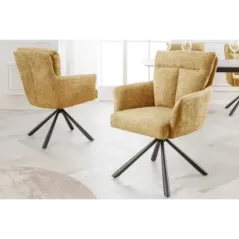 Invicta Krzesło obrotowe BIG GEORGE 360° z podłokietnikami 59cm / 44437