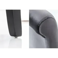 Invicta Krzesło CASA z rolką na szyję szare 48cm / 38979