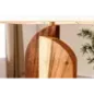 Invicta Lampa stołowa LOVERS naturalny klosz z drewna deszczowego 60cm / 46649
