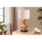 Invicta Lampa stołowa JEWELRY z naturalnego drewna mangostanu 60cm / 46649