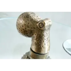 Invicta Stolik boczny WILDLIFE OCTOPUS szkło hartowane 70cm / 43498