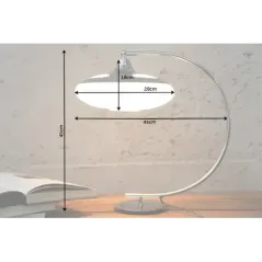 Invicta Lampa stołowa LUNA LOGO 45cm / 112