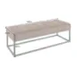 Invicta Ławka PETIT BEAUTÉ z mikrofibry w kolorze antycznego brązu  110cm / 44426