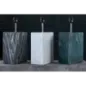 Invicta Lampa stołowa NOBLE podstawa marmurkowa zieleń BEZ KLOSZA  35cm / 40902