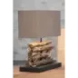 Invicta Lampa stołowa PERIFERE z brązowego drewna wyrzuconego na brzeg 35cm / 17322
