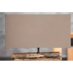 Invicta Lampa stołowa PERIFERE z brązowego drewna wyrzuconego na brzeg 35cm / 17322