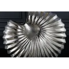 Invicta Rama lampy stołowej SHELL Srebrna bez klosza 35cm / 42736