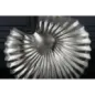 Invicta Rama lampy stołowej SHELL Srebrna bez klosza 35cm / 42736