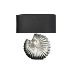 Invicta Rama lampy stołowej SHELL Srebrna bez klosza 35cm / 42736