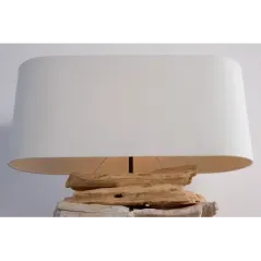 Invicta Lampa stołowa ARAGON z drewna wyrzuconego na brzeg 55cm / 36786