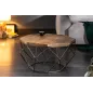 Invicta Stolik kawowy DIAMOND naturalne mango 70cm / 40391