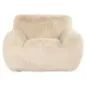 Fotel wypoczynkowy Comfy piaskowy yakety (Yakety Yak Piasek) - Richmond