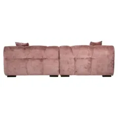 Sofa Charelle różowy chenille (Bergen 705 różowy chenille) - Richmond