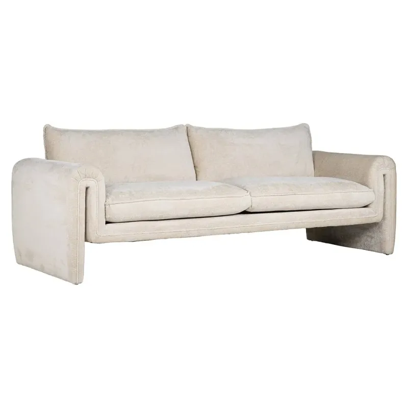 Sofa Sandro biały chenille (Bergen 900 biały chenille) - Richmond