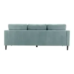 Invicta Sofa narożna STOCKHOLM aqua sztruks 220cm / 44151