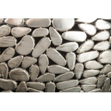 Stolik kawowy STONE MOSAIC zestaw 2 silber Mango/ 39519