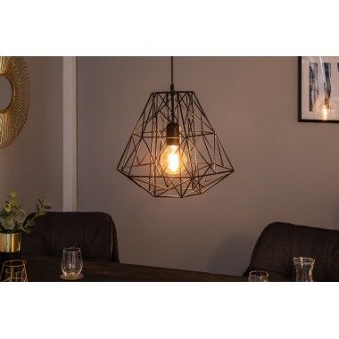 Lampa wisząca CAGE S czarna / 39317