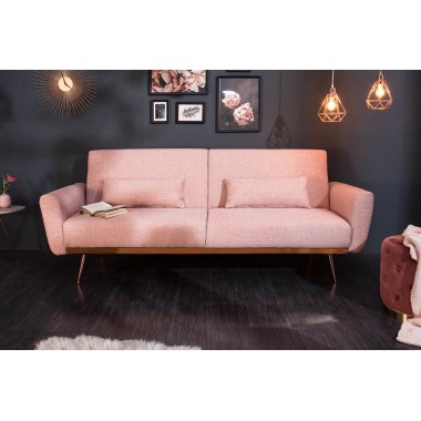 BELLEZZA sofa rozkładana 208 cm altrosa Struktur / 39913