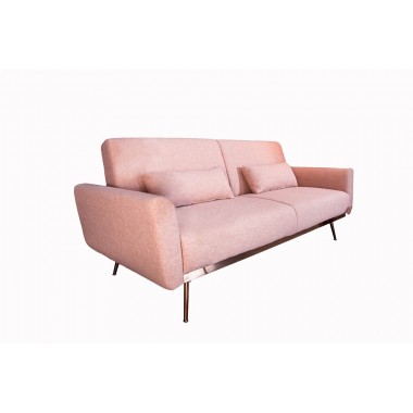 BELLEZZA sofa rozkładana 208 cm altrosa Struktur / 39913