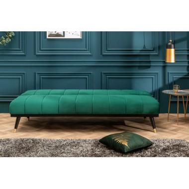 PETIT BEAUTE sofa rozkładana 180 cm szmaragdowa zieleń / 40027