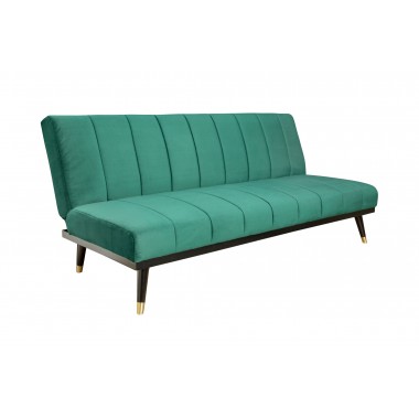 PETIT BEAUTE sofa rozkładana 180 cm szmaragdowa zieleń / 40027