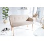 Invicta Sofa Scandinavia z podłokietnikiem w kolorze naturalnym / 37927