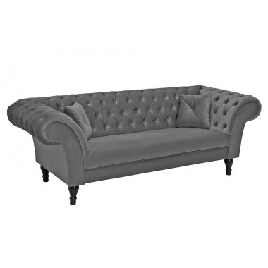 CHESTERFIELD PARIS II Sofa 230cm  szara  38218